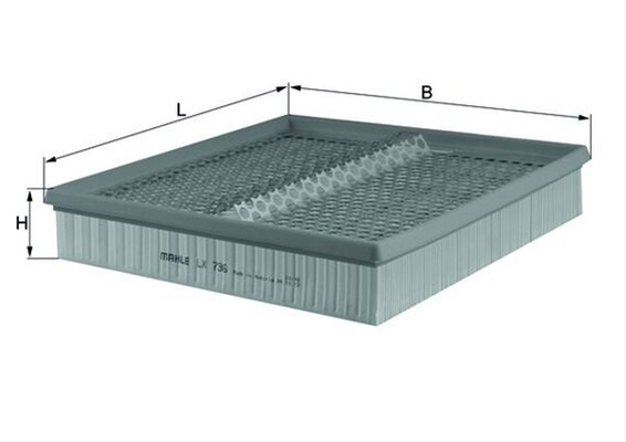 Filtru aer MAHLE LX736 [1]