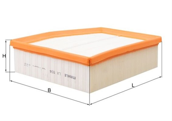 Filtru aer MAHLE LX934 [1]