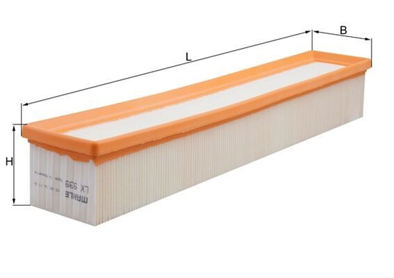 Filtru aer MAHLE LX939 [3]