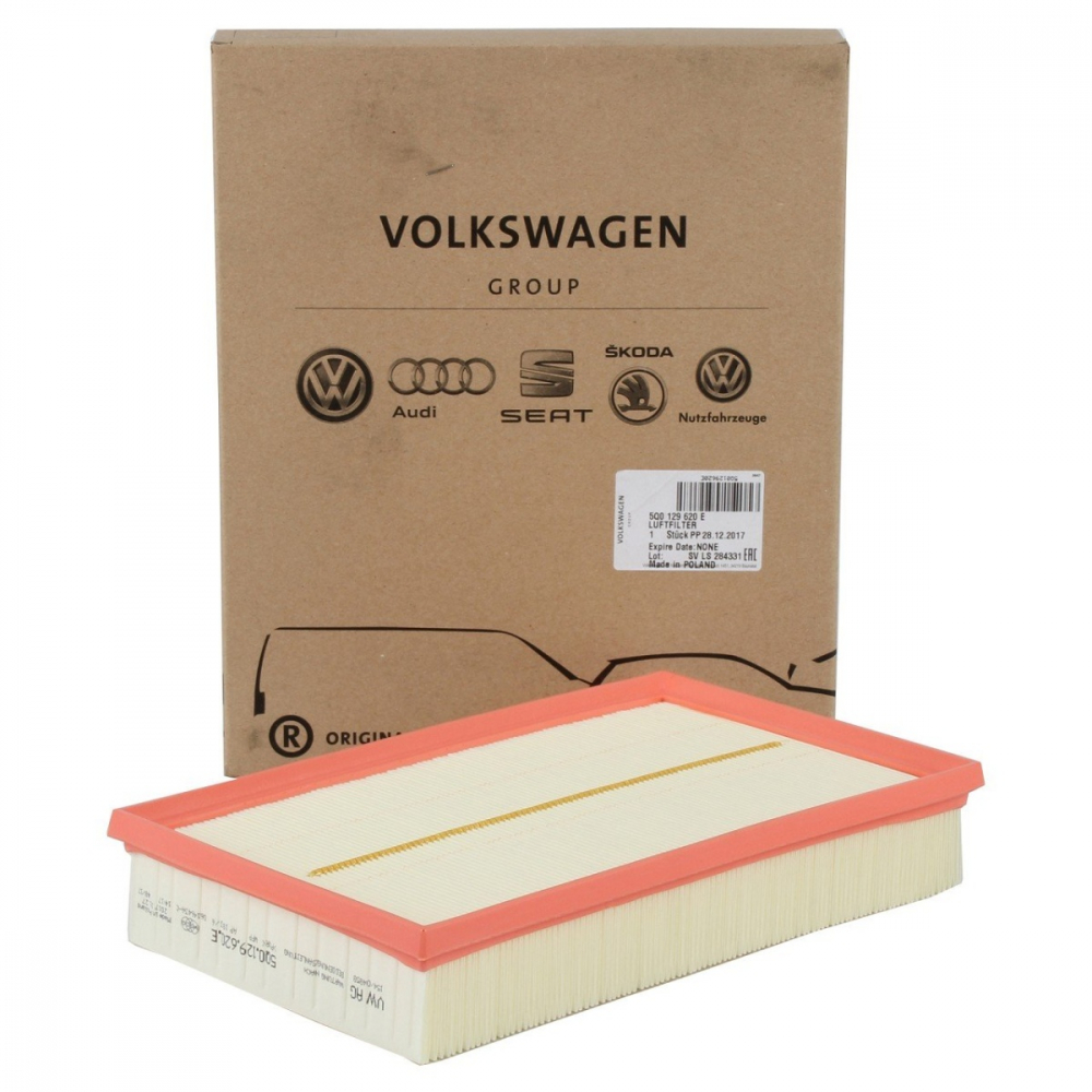 Filtru aer OE VOLKSWAGEN 5Q0129620G [1]