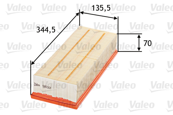 Filtru aer VALEO 585001 [1]