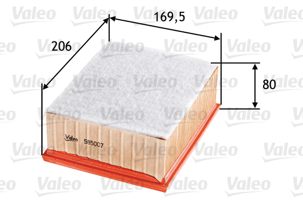 Filtru aer VALEO 585007 [3]