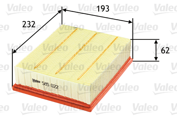 Filtru aer VALEO 585022 [3]