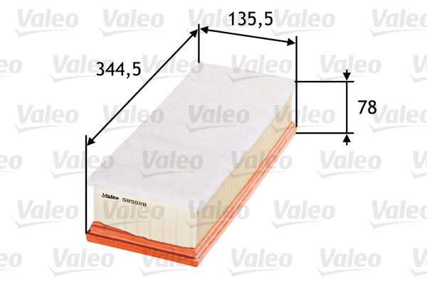 Filtru aer VALEO 585028 [2]