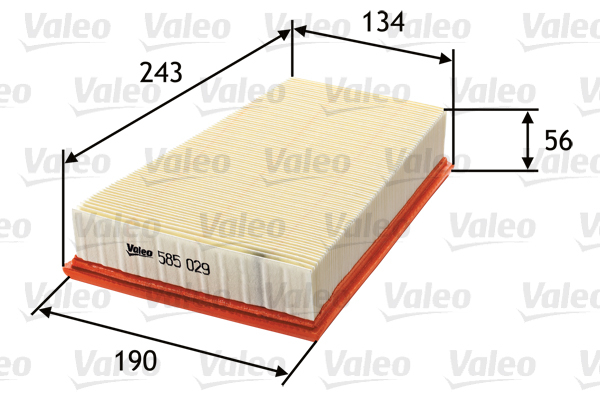 Filtru aer VALEO 585029 [1]