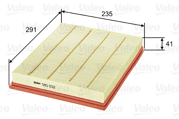 Filtru aer VALEO 585032 [3]