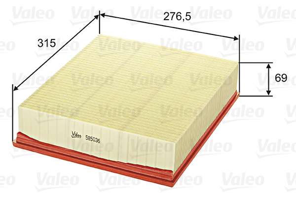 Filtru aer VALEO 585036 [3]
