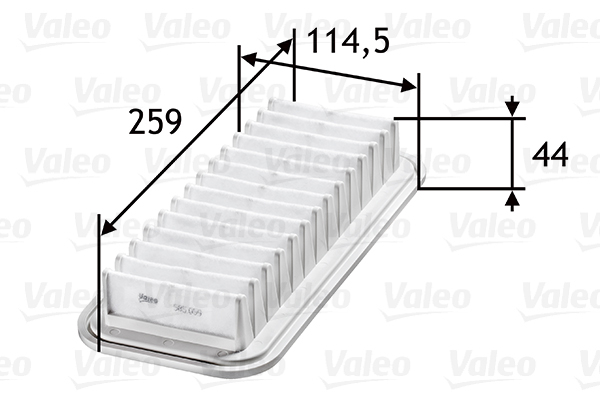 Filtru aer VALEO 585059 [2]