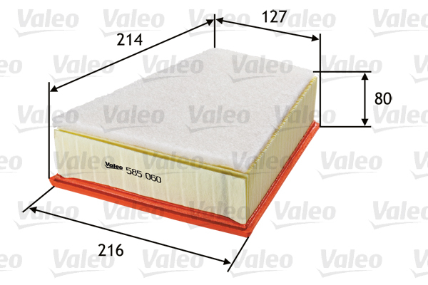 Filtru aer VALEO 585060 [3]