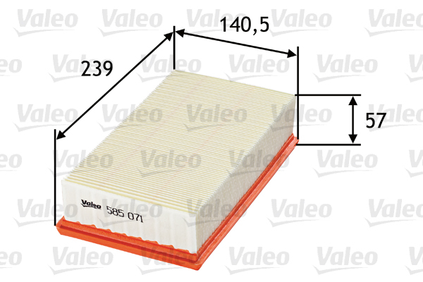 Filtru aer VALEO 585071 [3]