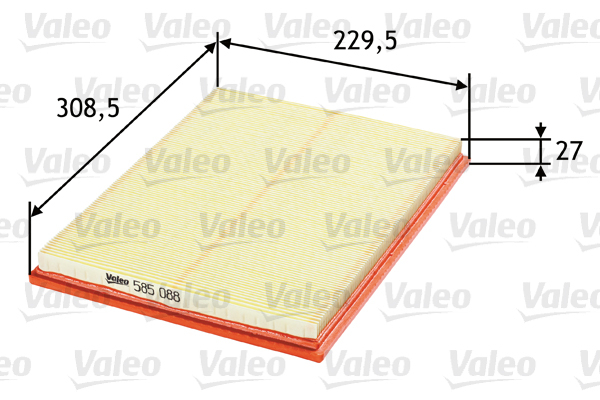 Filtru aer VALEO 585088 [2]
