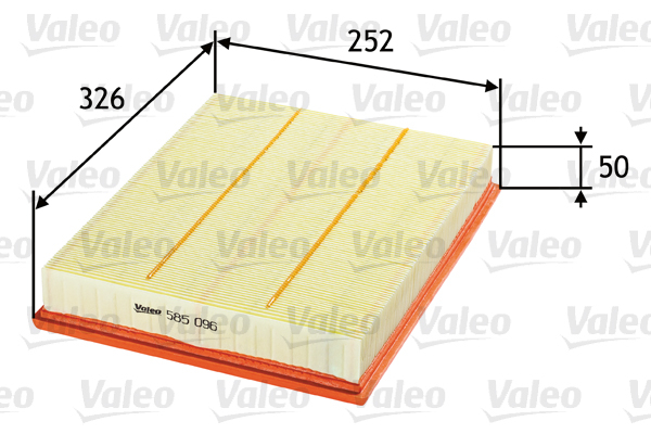 Filtru aer VALEO 585096 [3]