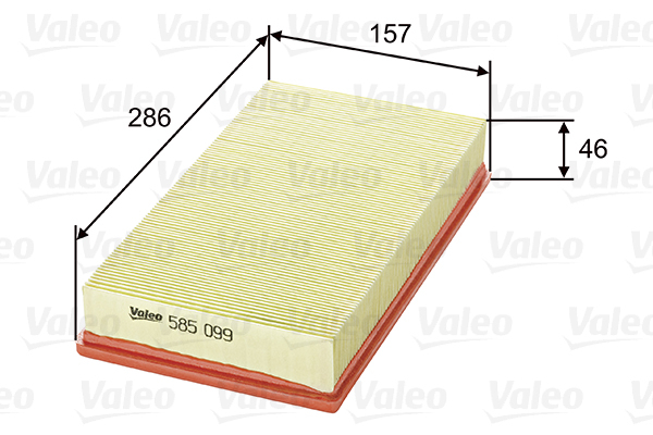 Filtru aer VALEO 585099 [2]
