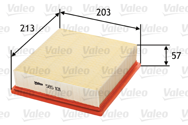Filtru aer VALEO 585101 [2]