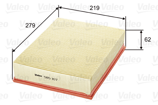 Filtru aer VALEO 585107 [1]