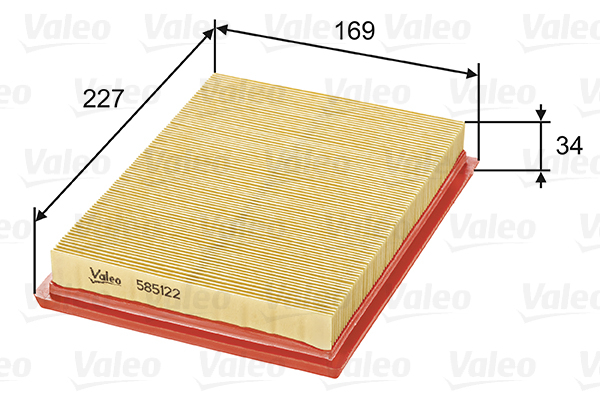 Filtru aer VALEO 585122 [3]