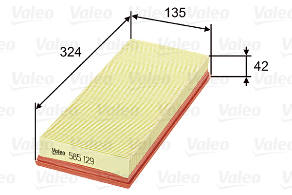 Filtru aer VALEO 585129 [2]