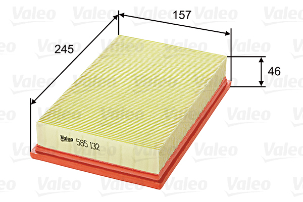 Filtru aer VALEO 585132 [2]