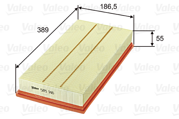 Filtru aer VALEO 585146 [2]