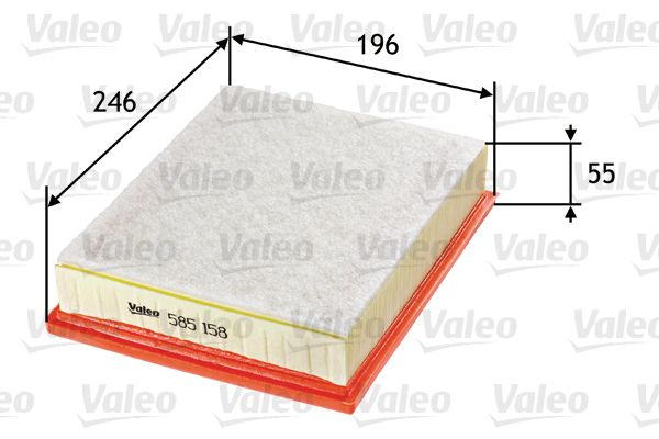 Filtru aer VALEO 585158 [2]