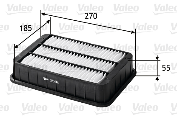 Filtru aer VALEO 585161 [1]