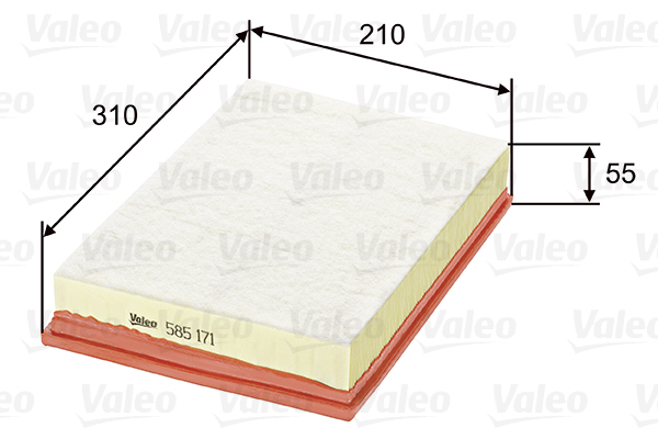 Filtru aer VALEO 585171 [2]