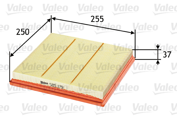Filtru aer VALEO 585179 [2]