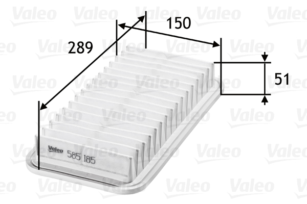 Filtru aer VALEO 585185 [2]