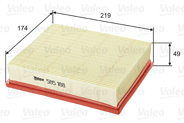 Filtru aer VALEO 585188 [3]
