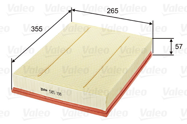 Filtru aer VALEO 585198 [3]