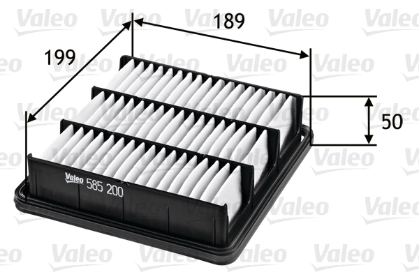 Filtru aer VALEO 585200 [3]