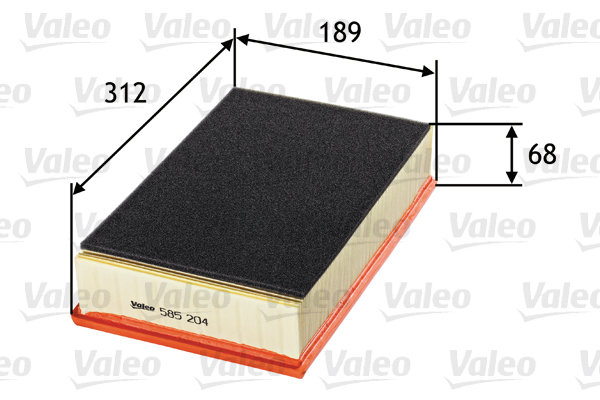 Filtru aer VALEO 585204 [2]