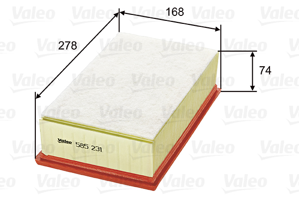Filtru aer VALEO 585231 [1]
