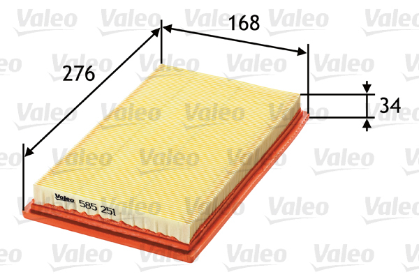 Filtru aer VALEO 585251 [2]