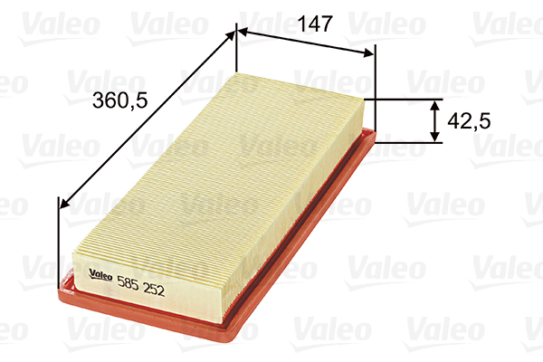 Filtru aer VALEO 585252 [2]