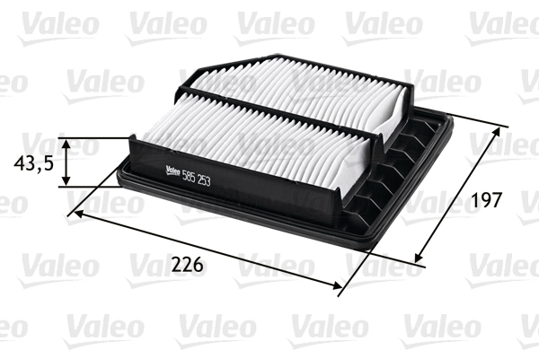 Filtru aer VALEO 585253 [3]