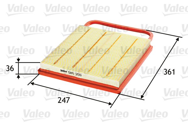 Filtru aer VALEO 585259 [2]