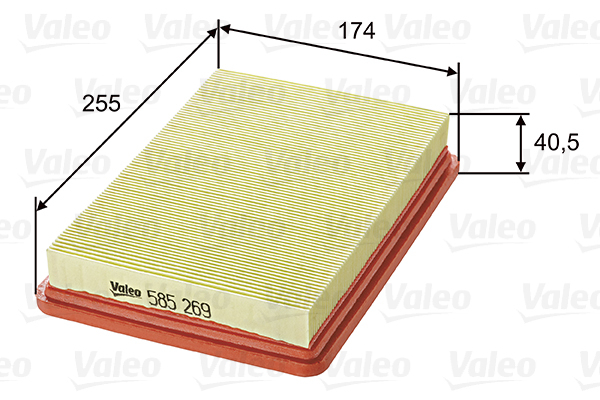 Filtru aer VALEO 585269 [2]