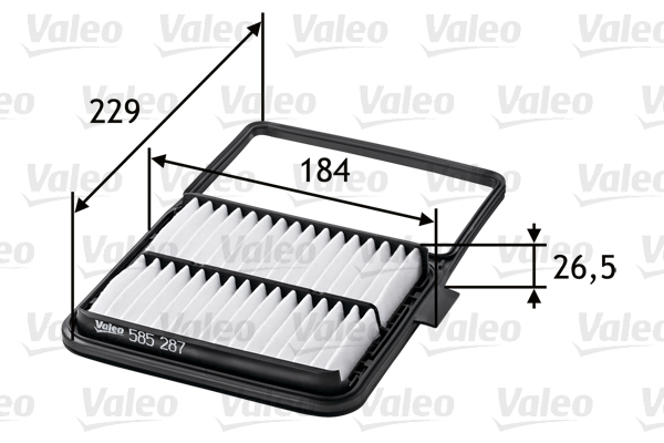 Filtru aer VALEO 585287 [3]