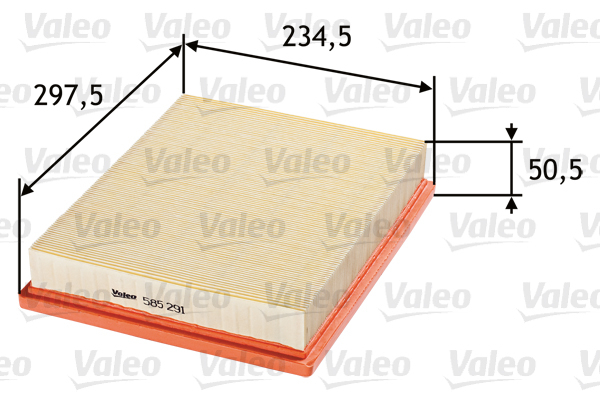 Filtru aer VALEO 585291 [2]