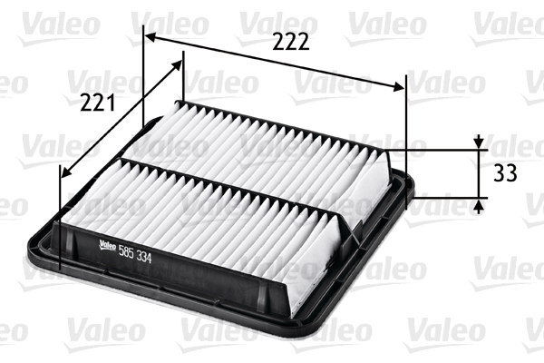 Filtru aer VALEO 585334 [3]