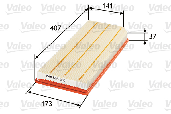 Filtru aer VALEO 585356 [2]