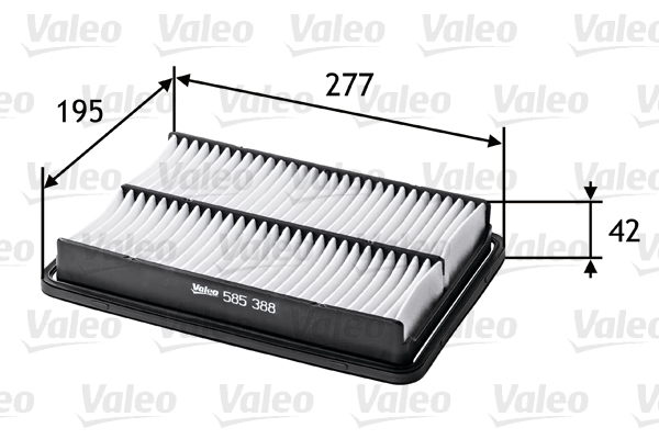 Filtru aer VALEO 585388 [1]