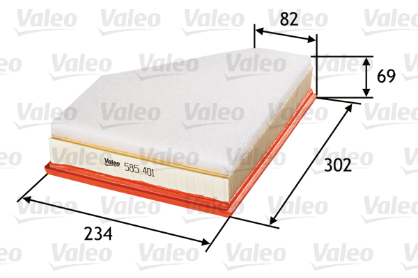 Filtru aer VALEO 585401 [2]