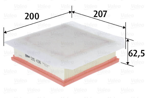 Filtru aer VALEO 585438 [3]
