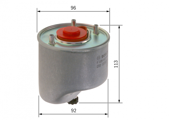 Filtru Combustibil BOSCH F026402864 [2]