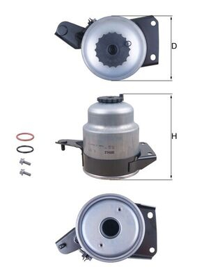 Filtru combustibil KNECHT KL829D [1]