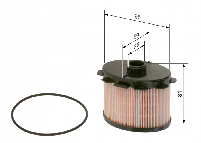 Filtru combustibil BOSCH 1457431703 [4]
