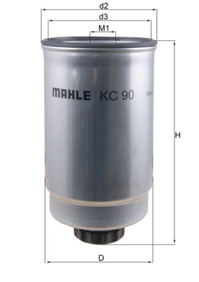 Filtru combustibil KNECHT KC90 [2]