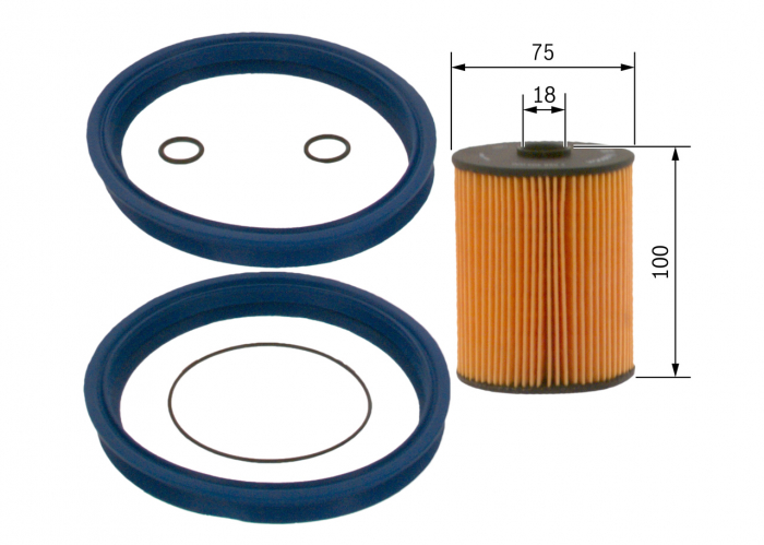 Filtru Combustibil BOSCH F026403020 [4]